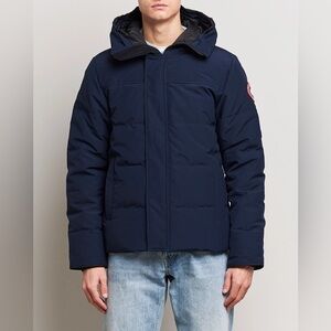 NEW CANADA GOOSE Macmillan parka Atlantic Navy Size small Men’s coat jacket